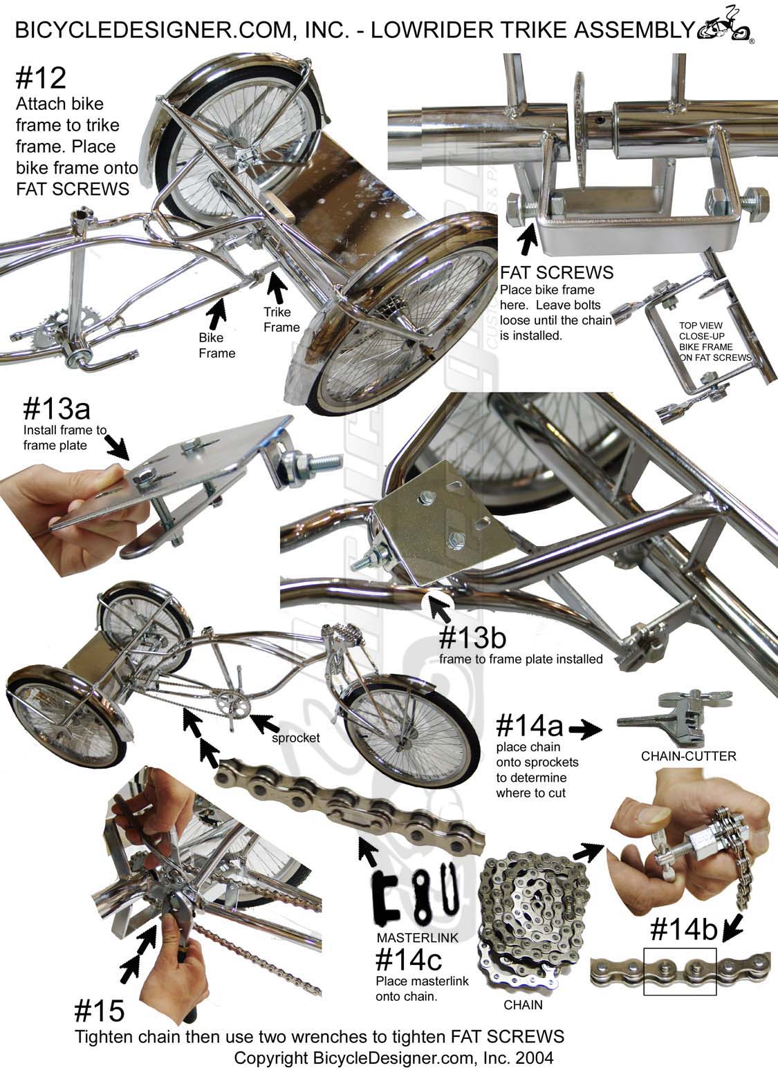 lowrider bike parts